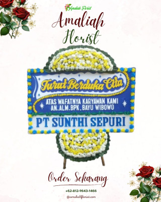 Papan Bunga Duka di Pangkalan Sesai