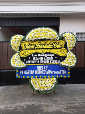 Papan Bunga Duka di Pangkalan Sesai