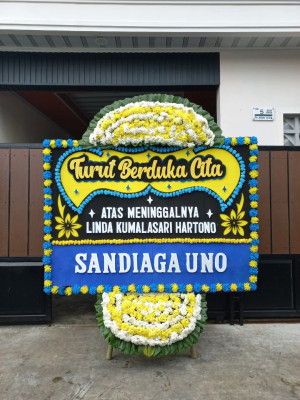 Papan Bunga Duka di Pangkalan Sesai